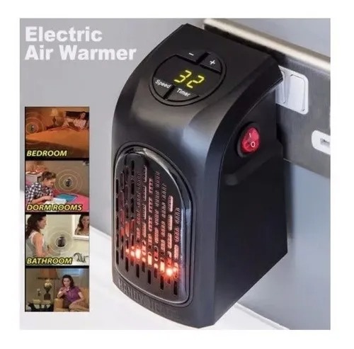 Calentador Ventilador Aire Caliente Elec